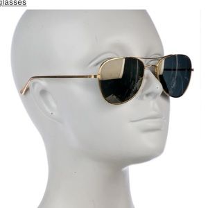 Oliver Peoples x THE ROW Executive Suite 18K Gold Frame